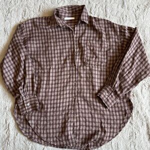 Plaid Button Up